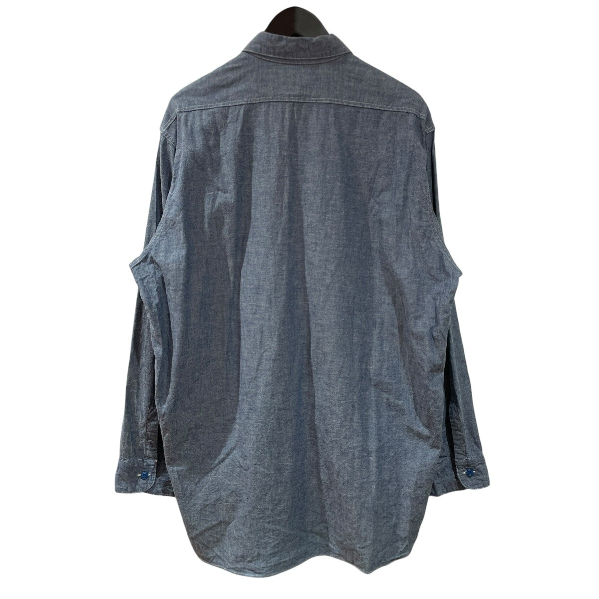 24AWU．S NAVY Chambray Shirt -Indigo-長袖シャツ24-050-HL-8010-30
