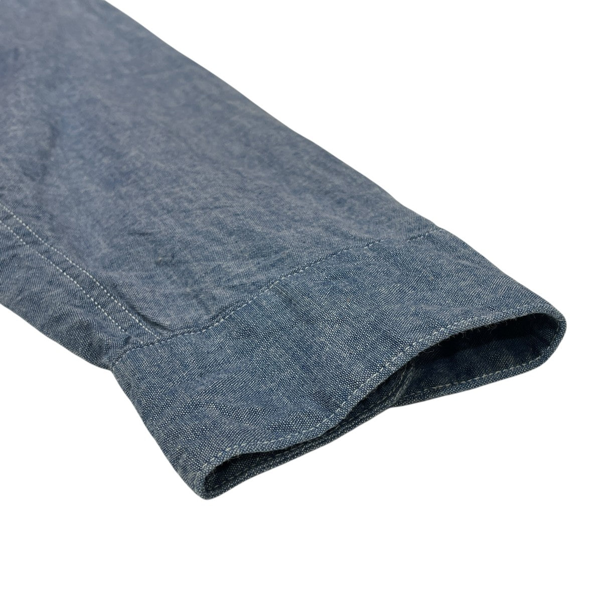 24AWU．S NAVY Chambray Shirt -Indigo-長袖シャツ24-050-HL-8010-30