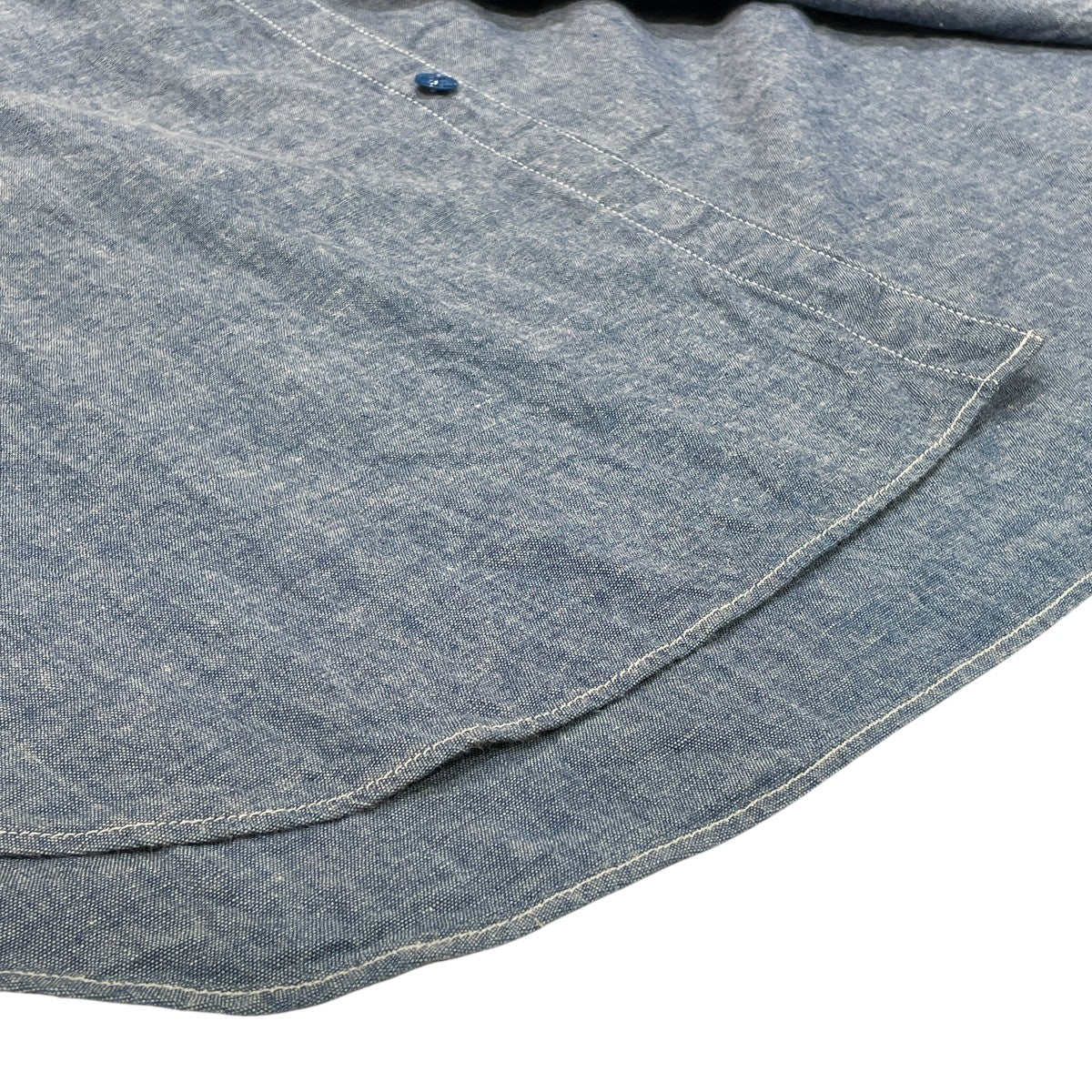 24AWU．S NAVY Chambray Shirt -Indigo-長袖シャツ24-050-HL-8010-30