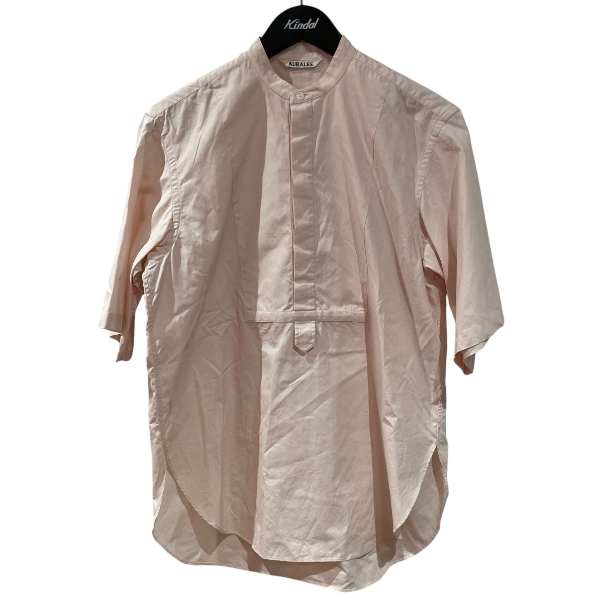 WASHED FINX TWILL HALF SLEEVED P O SHIRTS半袖シャツA22SS07TN