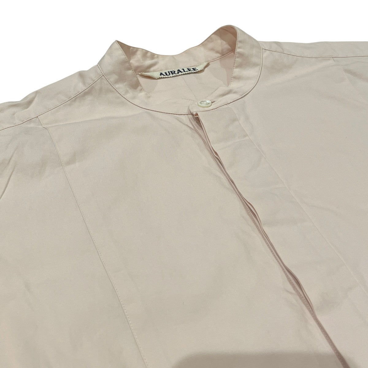 WASHED FINX TWILL HALF SLEEVED P O SHIRTS半袖シャツA22SS07TN