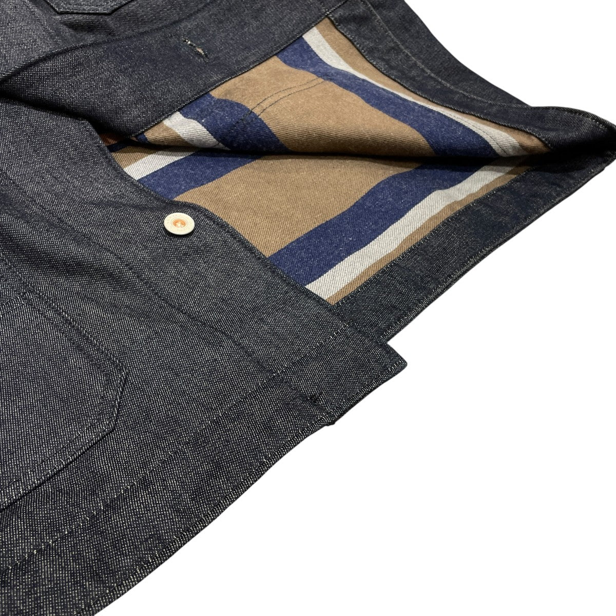 Cashmere Denim Railroad Chore Jacketデニムジャケット25-011-HL-8020-30
