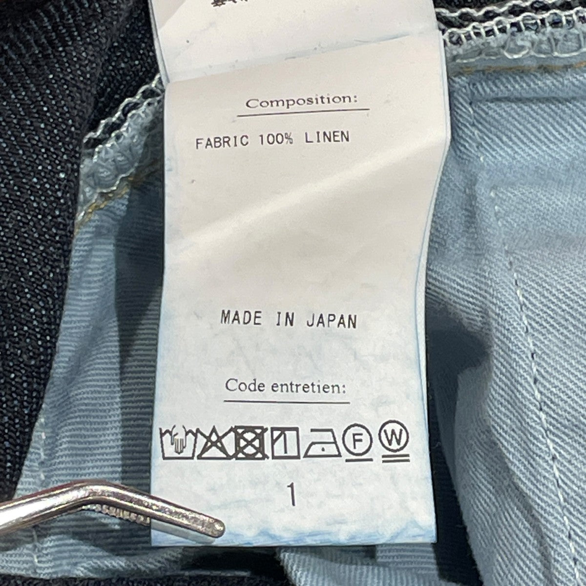 Linen Denim 4PKデニムパンツ26-030-HL-8090-10