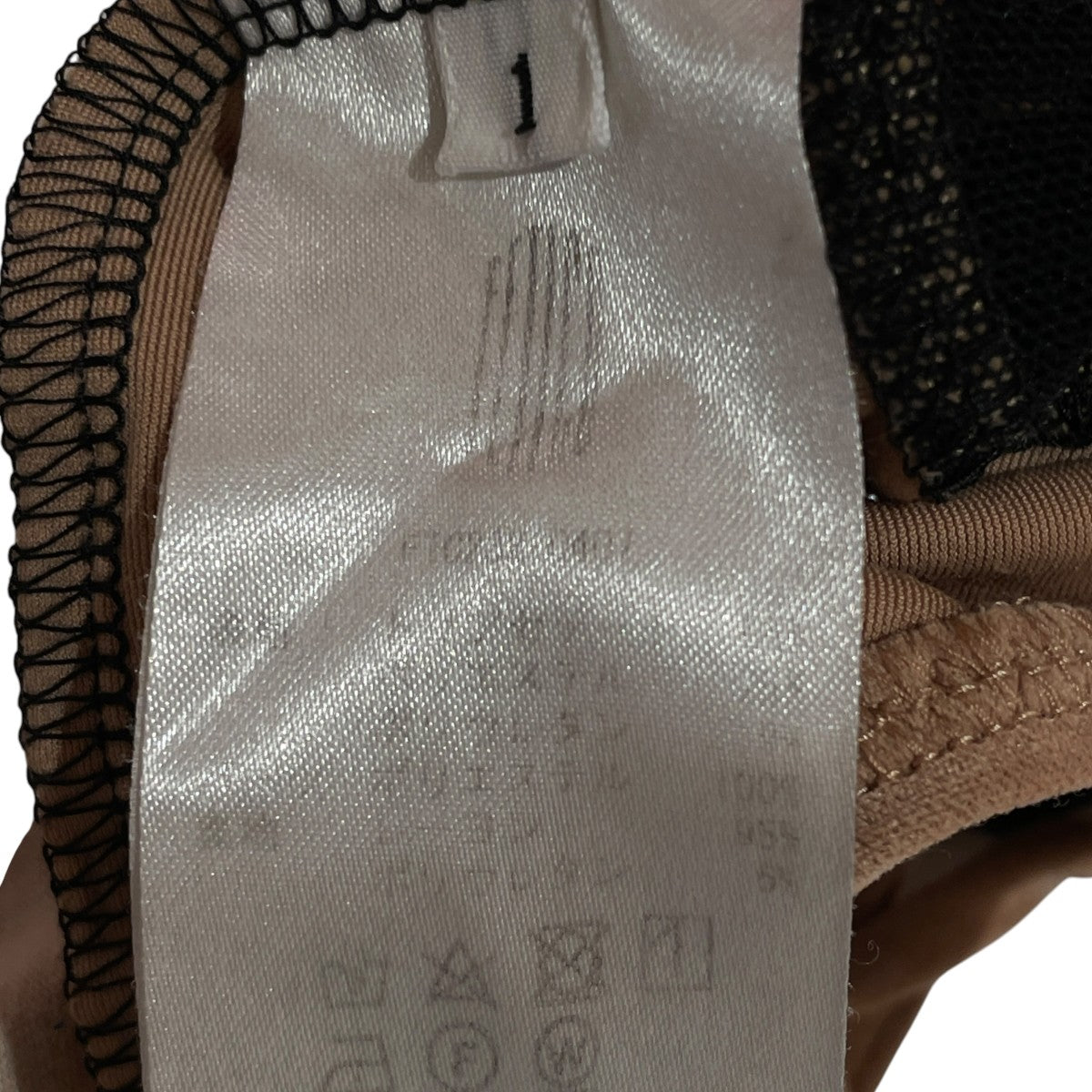 VELOUR BODYSUITボディースーツFTC232 0407