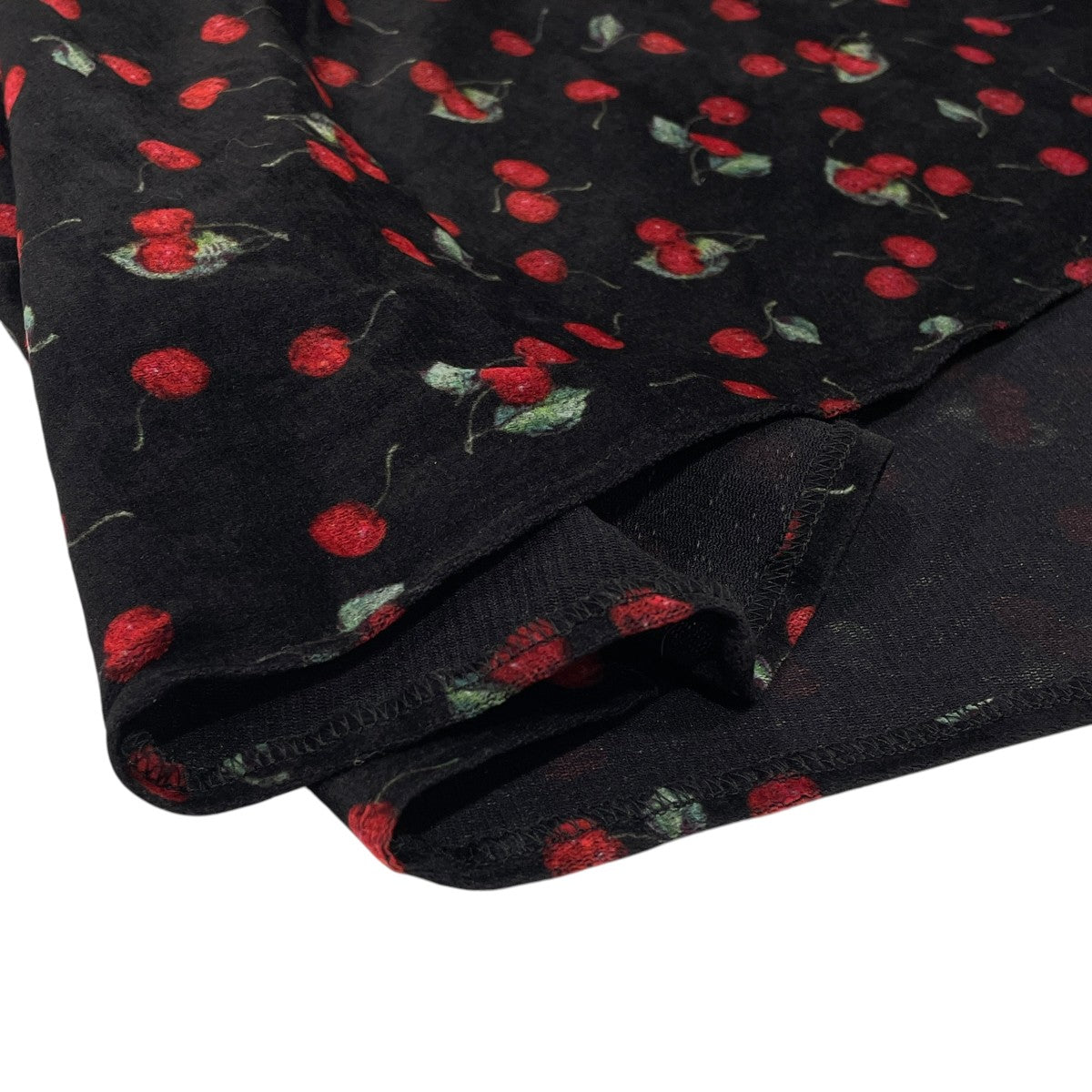Printed velvet tulle gathered skirtスカートFTC254 0402B