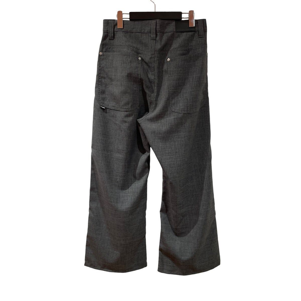 STRIPE WIDE ONE TUCK PANTSストライプスラックスJIE-STD-PT21-C