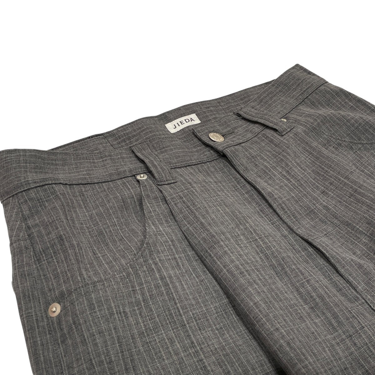 STRIPE WIDE ONE TUCK PANTSストライプスラックスJIE-STD-PT21-C