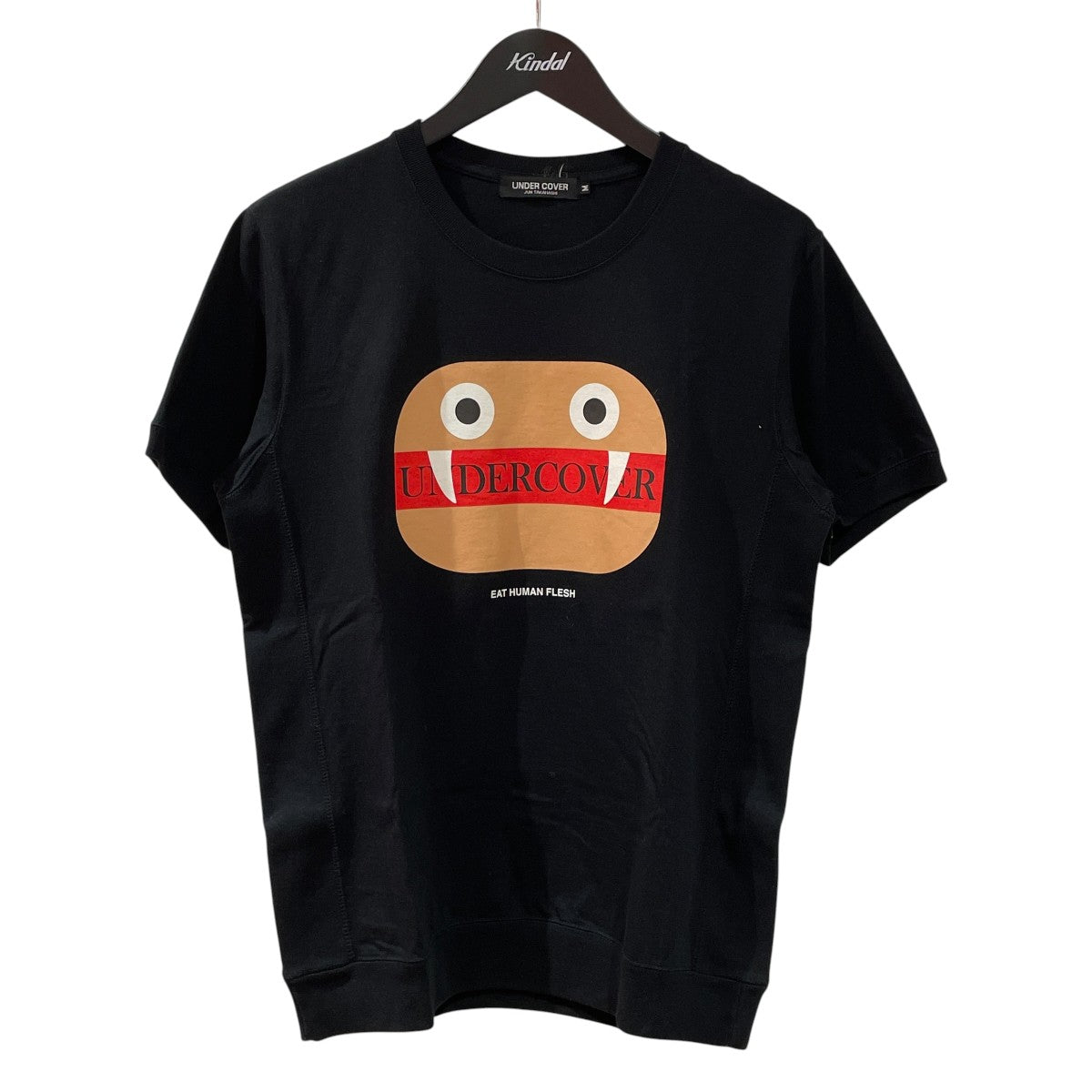 UNDERCOVER Eat Human FleshプリントTシャツ半袖Tシャツ 古着・中古-1枚目のアイテム画像
