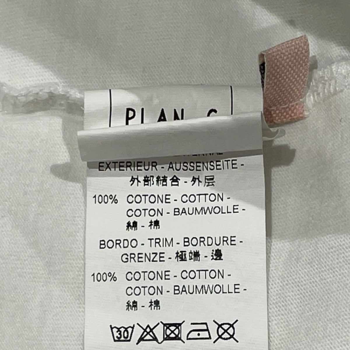 Plan C 半袖TシャツTHCJA01S02 TJ002 古着・中古-6枚目のアイテム画像