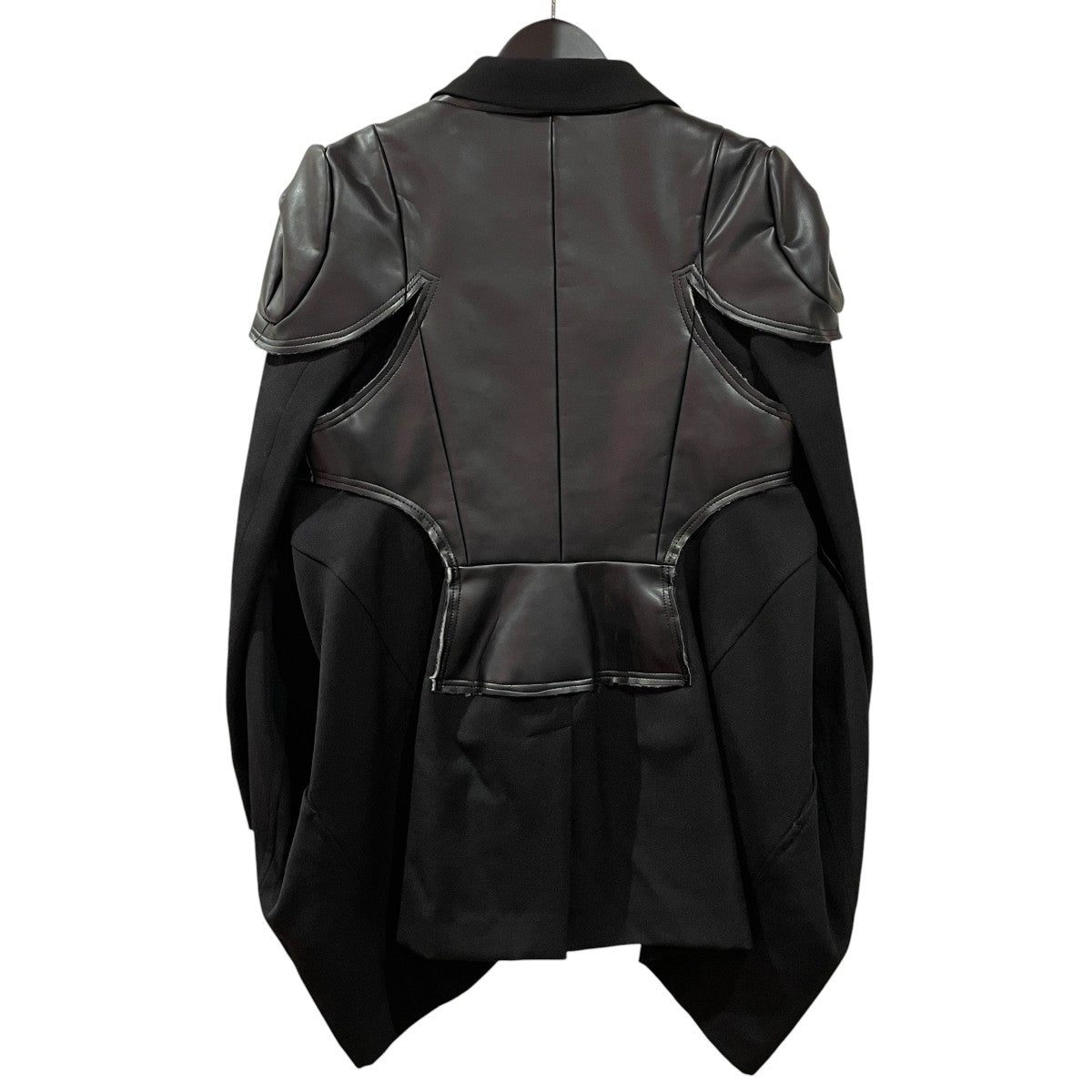 COMME des GARCONS フェイクレザードッキングジャケットフェイクレザージャケットGT-J031 古着・中古-2枚目のアイテム画像