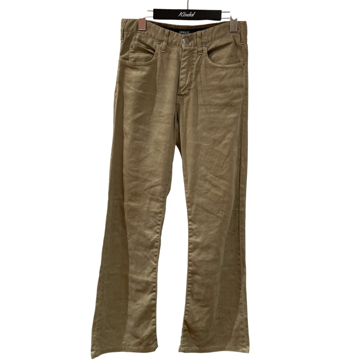 ARMANI COLLEZIONI アルマーニ コレツィオーニ コーデュロイパンツ size 46 ベージュ メンズ  イタリア製 ARMANI COLLEZIONI(アルマーニコレツィオーニ) パンツ ベージュ サイズ