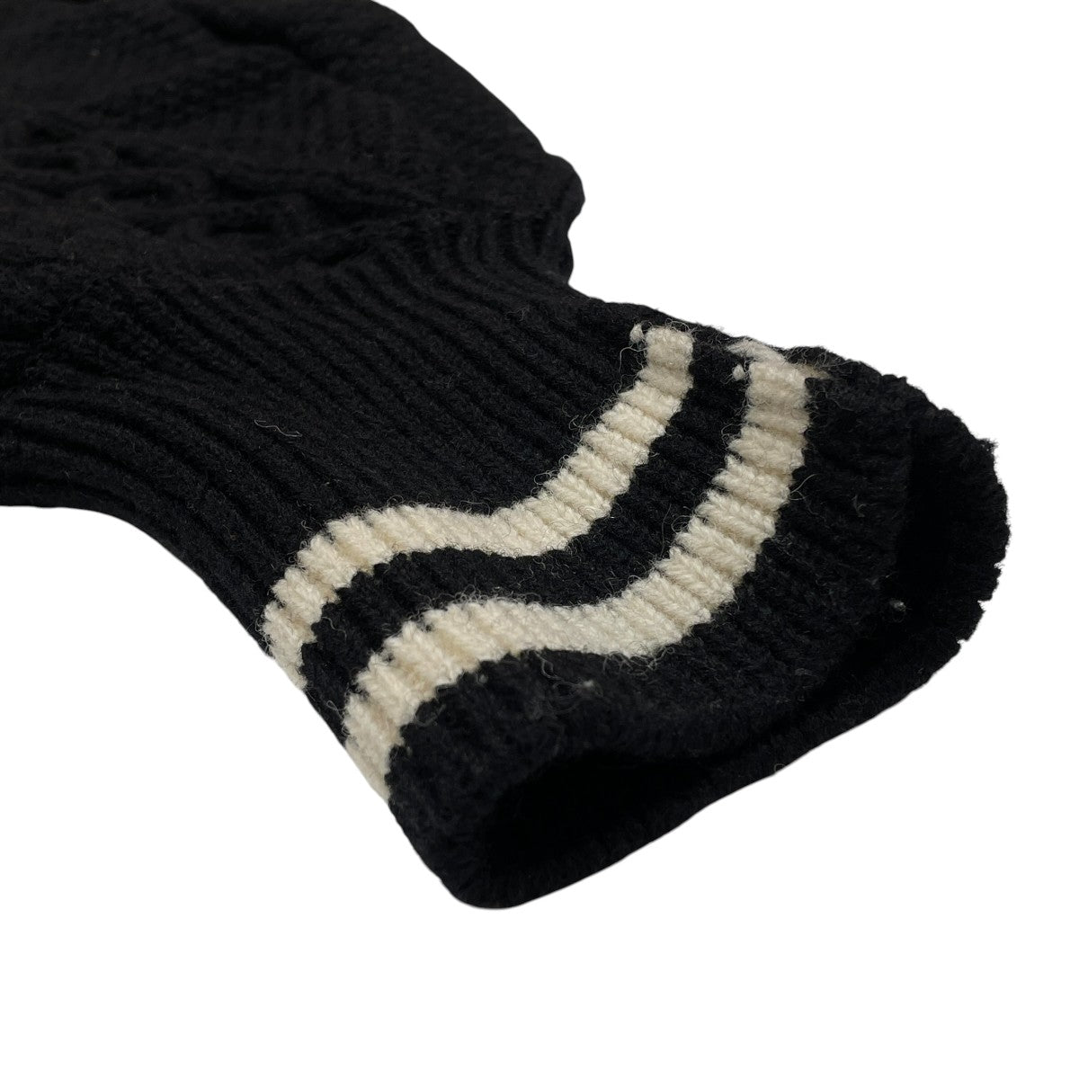 5G ARAN SLEEVE SWEATERウールニット23WKN-#921S