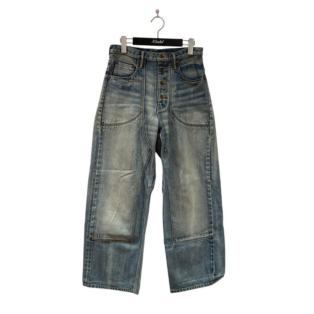faded double kneeデニムパンツ22SSPT12