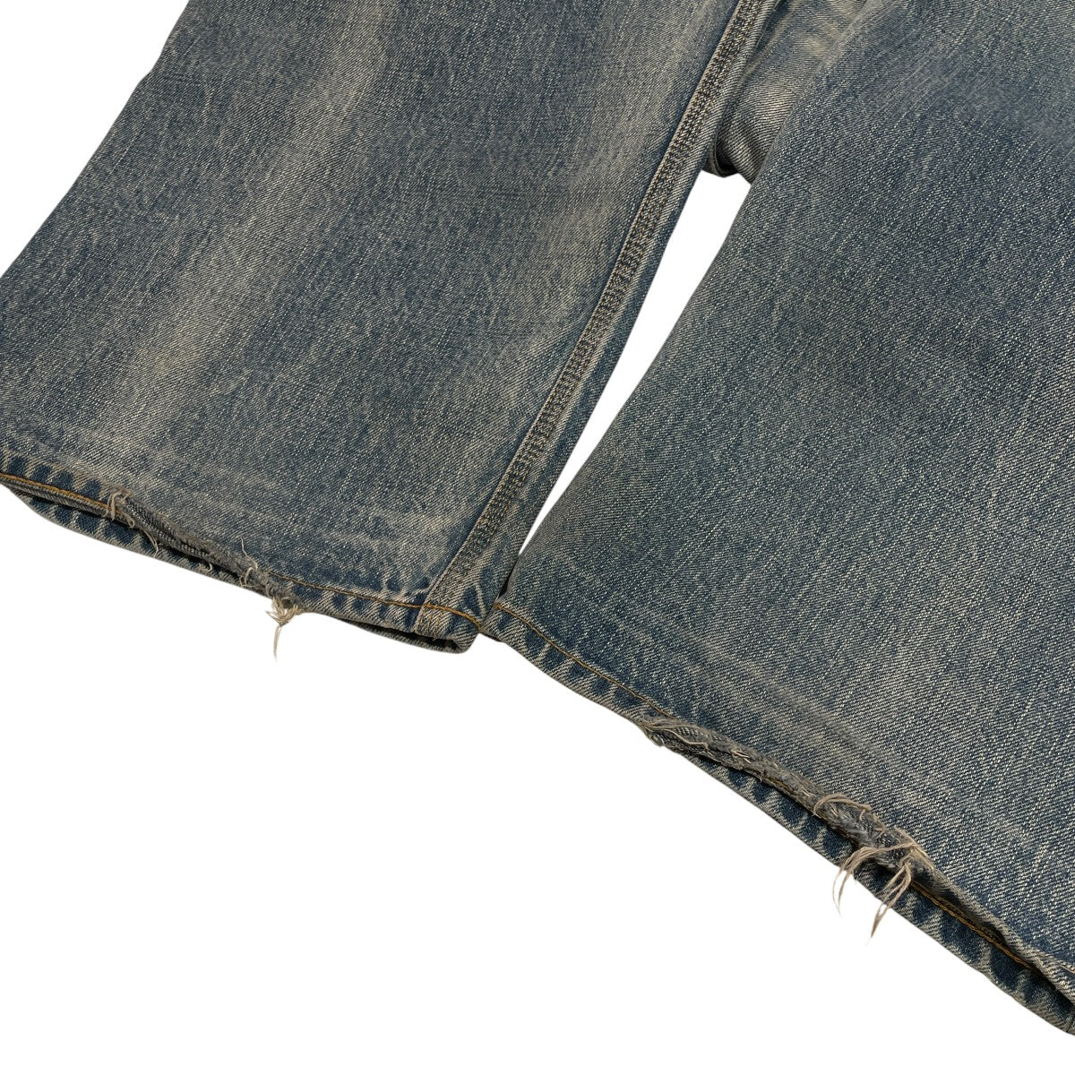 faded double kneeデニムパンツ22SSPT12