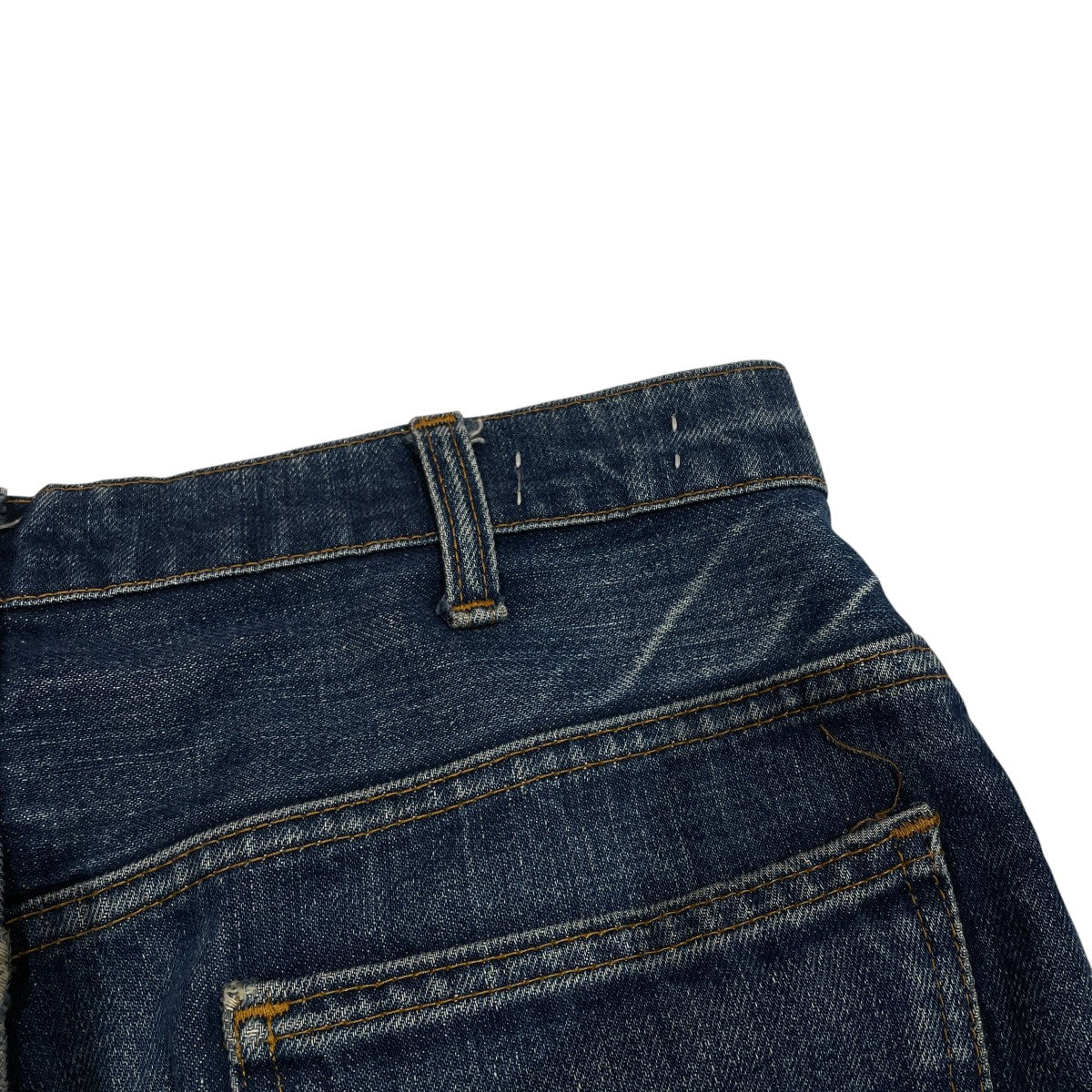 オレンジタブ 646 ボタン裏10 ビッグEデニムパンツ