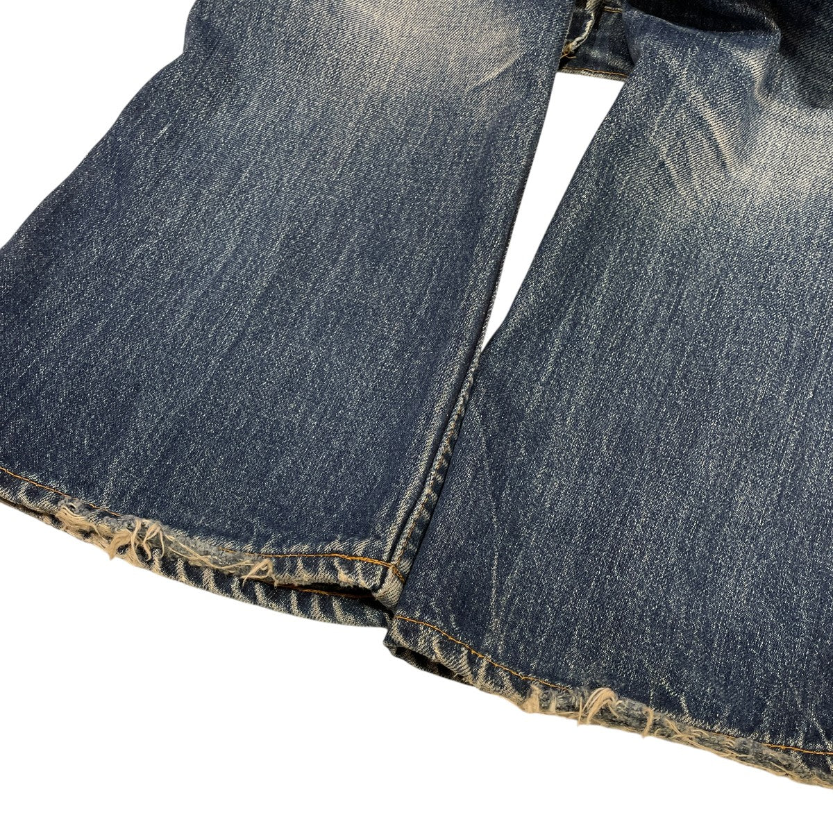オレンジタブ 646 ボタン裏10 ビッグEデニムパンツ