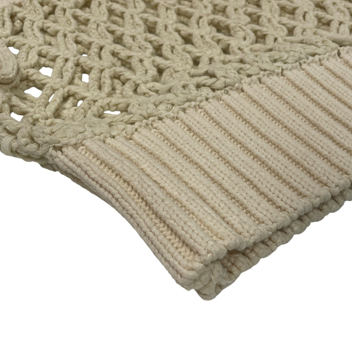 MIX YARN CROCHET TOPSニットベスト0225010522