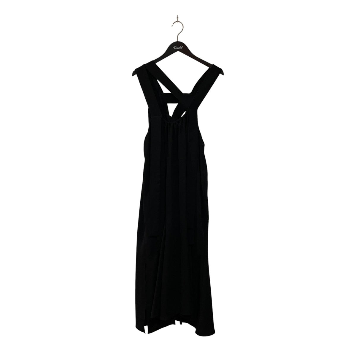 26SSBACK-CROSS JUMPER-SKIRTサロペットスカート300JS233-3631