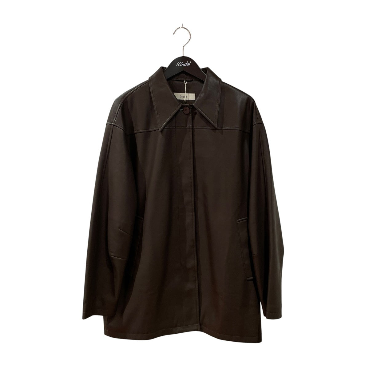 Ecoleather Over Jacketフェイクレザーコート62520105