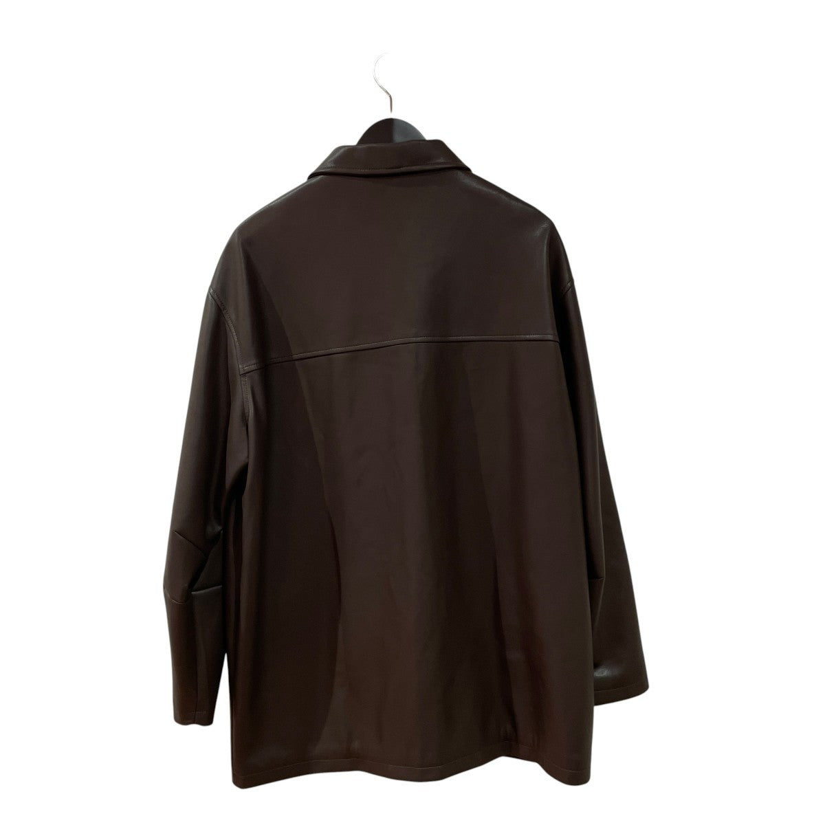 Ecoleather Over Jacketフェイクレザーコート62520105
