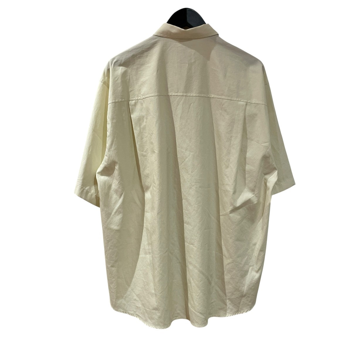 WASHED FINX TWILL BIG HALF SLEEVED SHIRT半袖シャツA26SS03TN