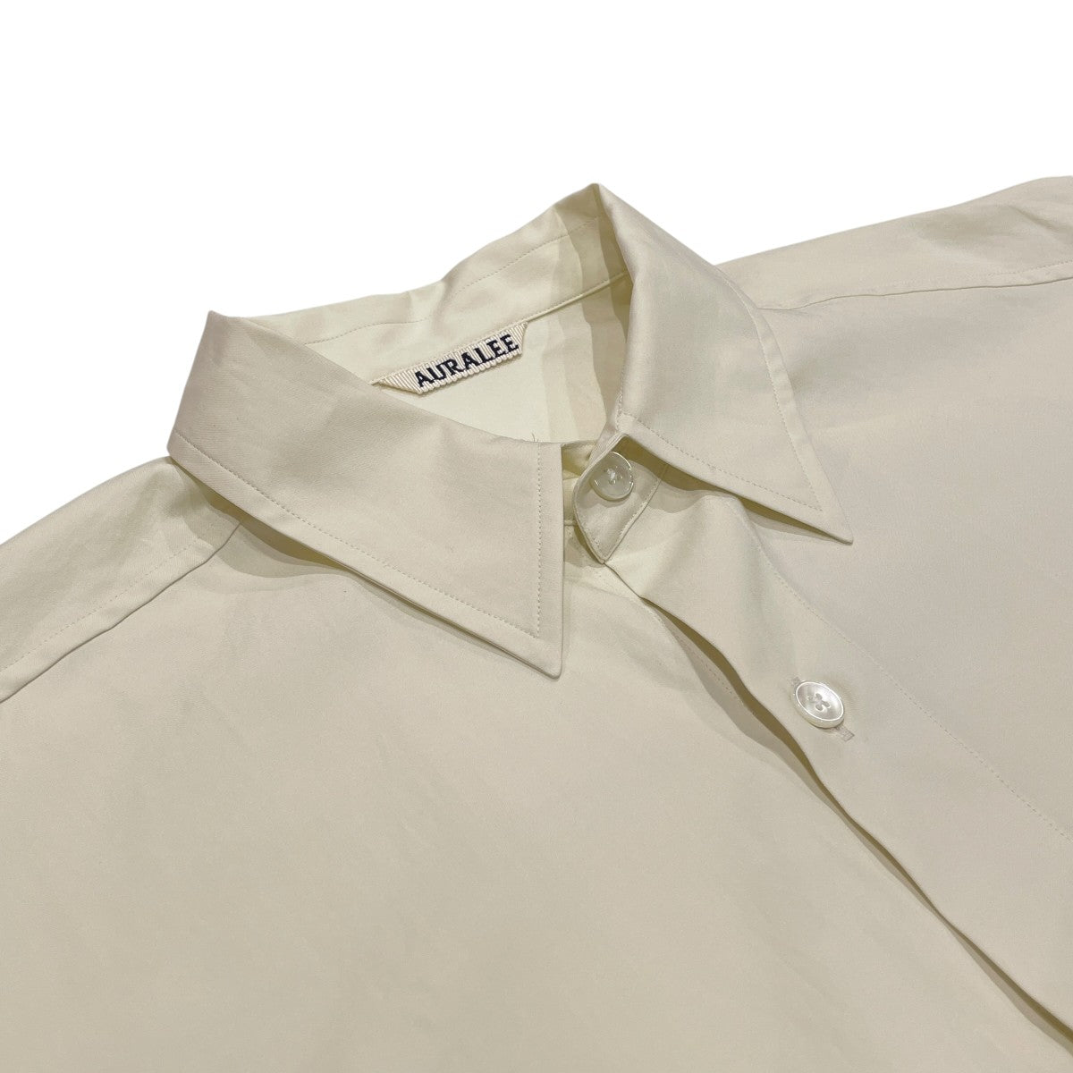 WASHED FINX TWILL BIG HALF SLEEVED SHIRT半袖シャツA26SS03TN