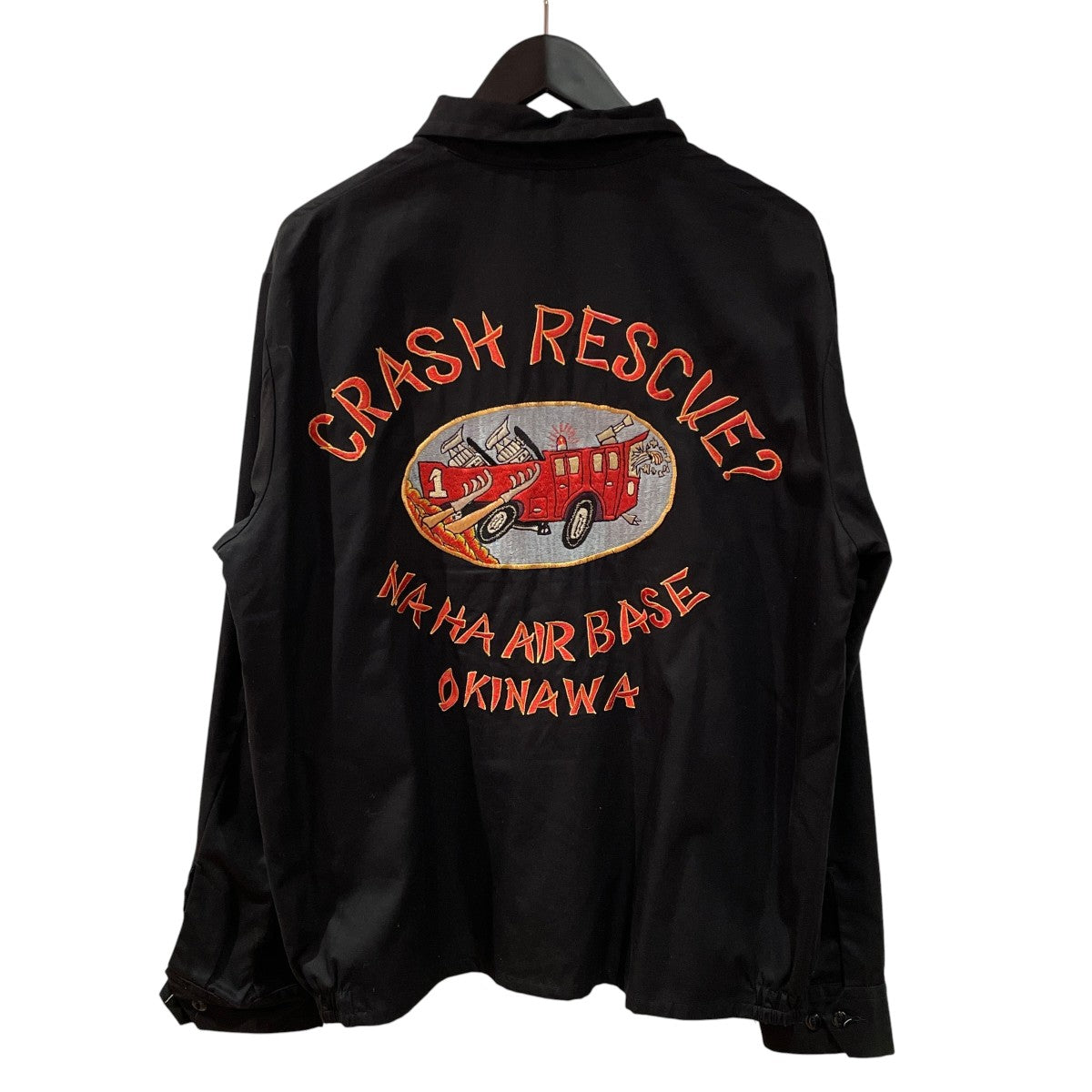 TAILOR 東洋 CRASH RESCUE NAHA AIRBASEジャンパーTT15177 古着・中古-2枚目のアイテム画像