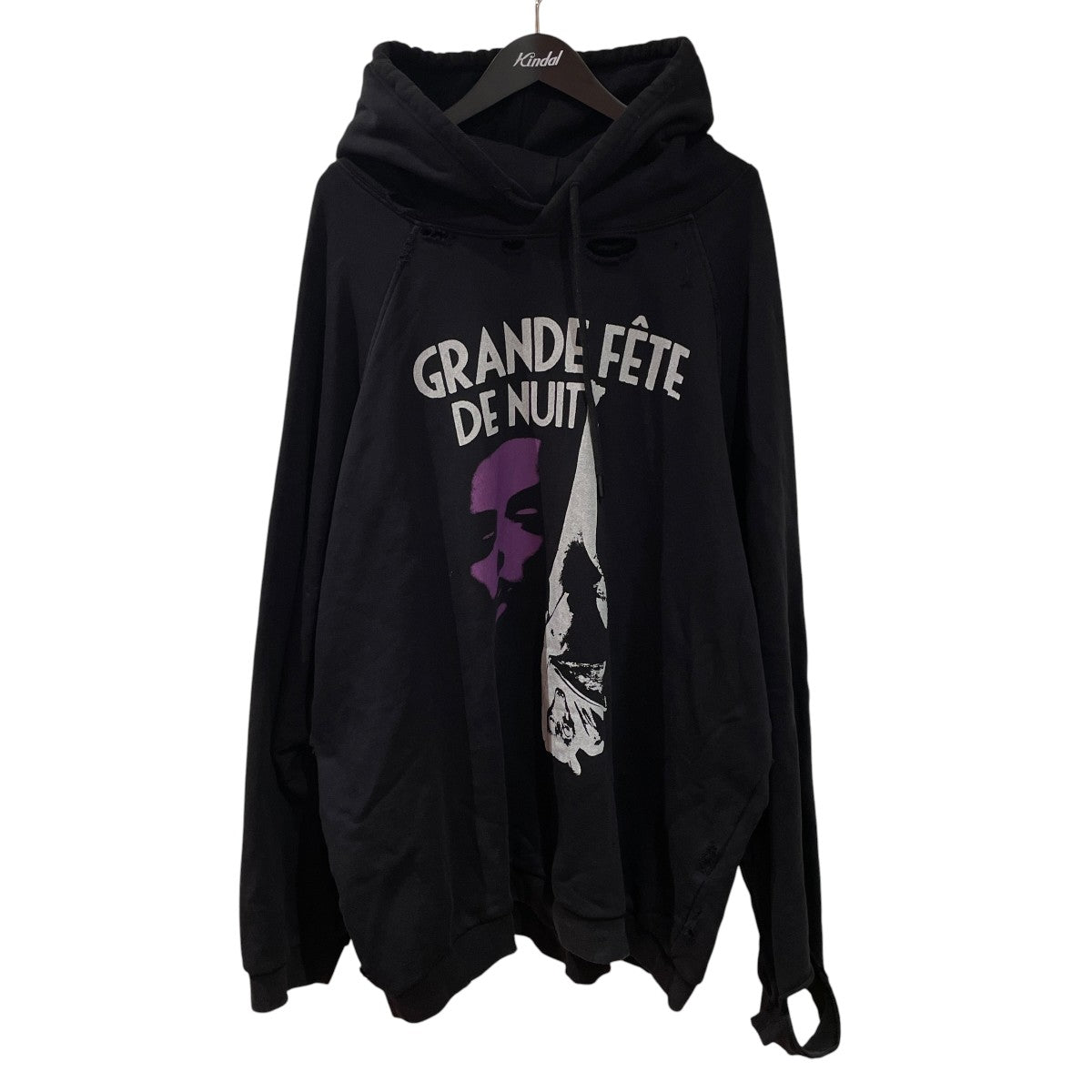 RAF SIMONS 22AWHOODIEフーディ―222-M176 古着・中古-1枚目のアイテム画像