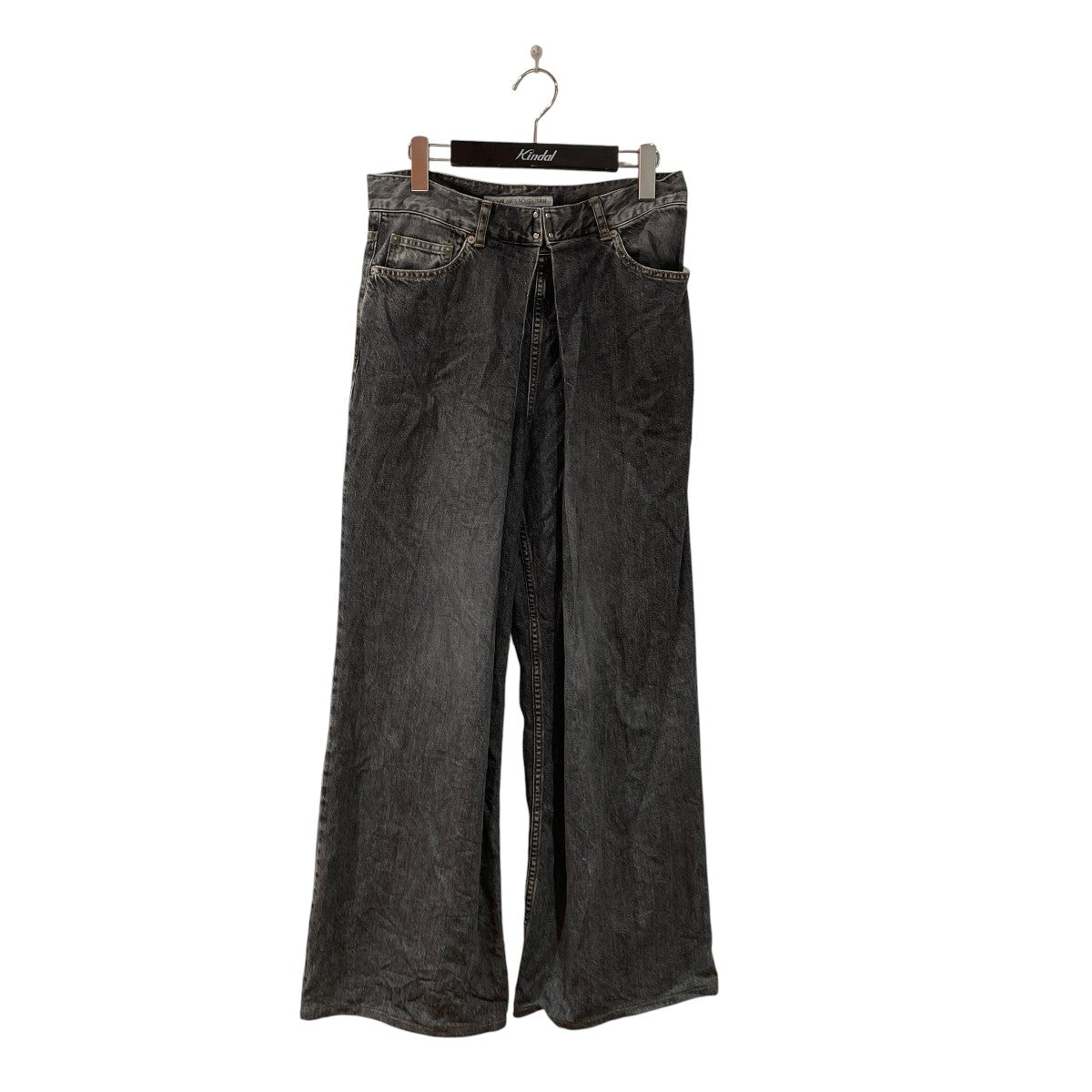 JOHN LAWRENCE SULLIVAN WASHED DENIM WIDE PANTSデニムパンツJLS-02-22-S 古着・中古-1枚目のアイテム画像