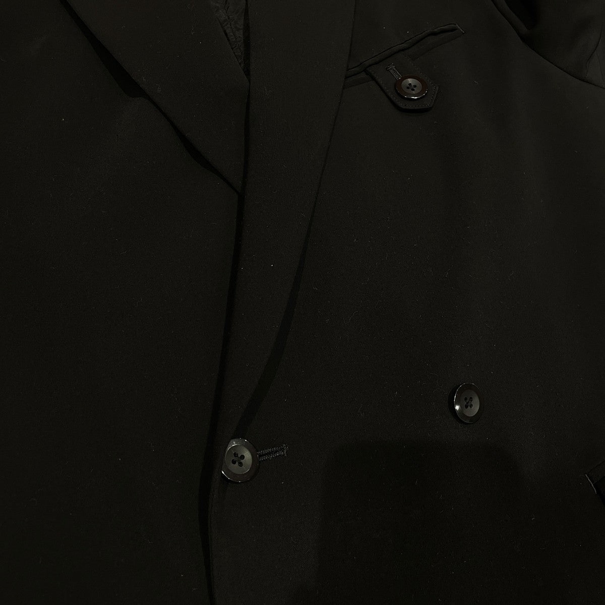 CULLNI Double Cloth Button-Tab Pocket Tailored Jacketダブルジャケット26-SS-012B 古着・中古-8枚目のアイテム画像