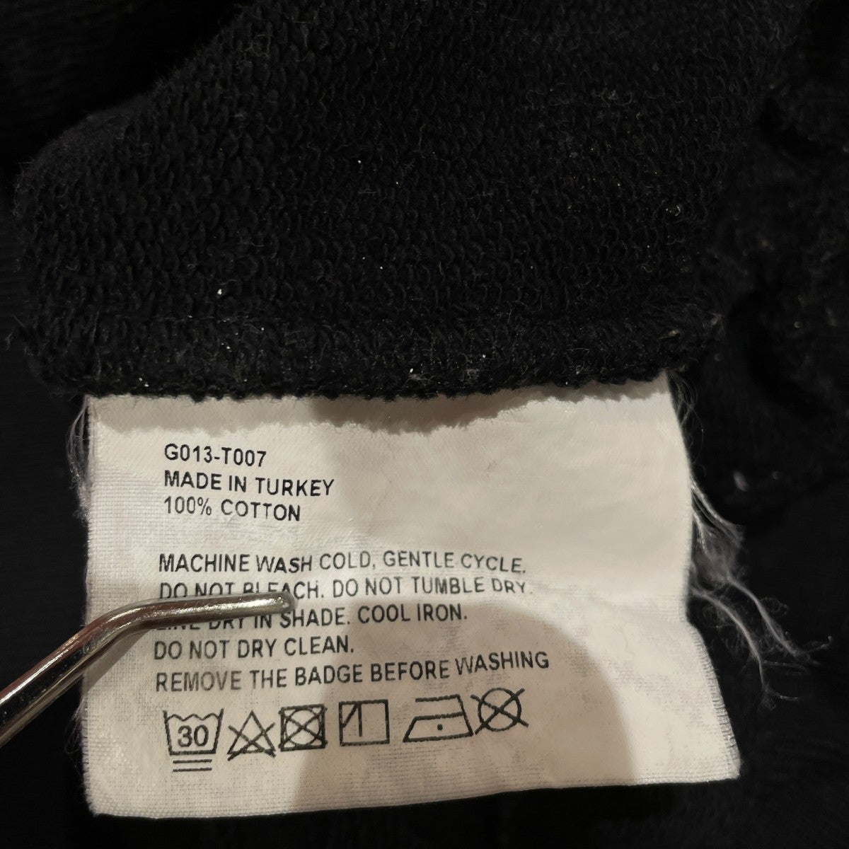 Gosha Rubchinskiy クルーネックスウェットG013-T007 古着・中古-6枚目のアイテム画像
