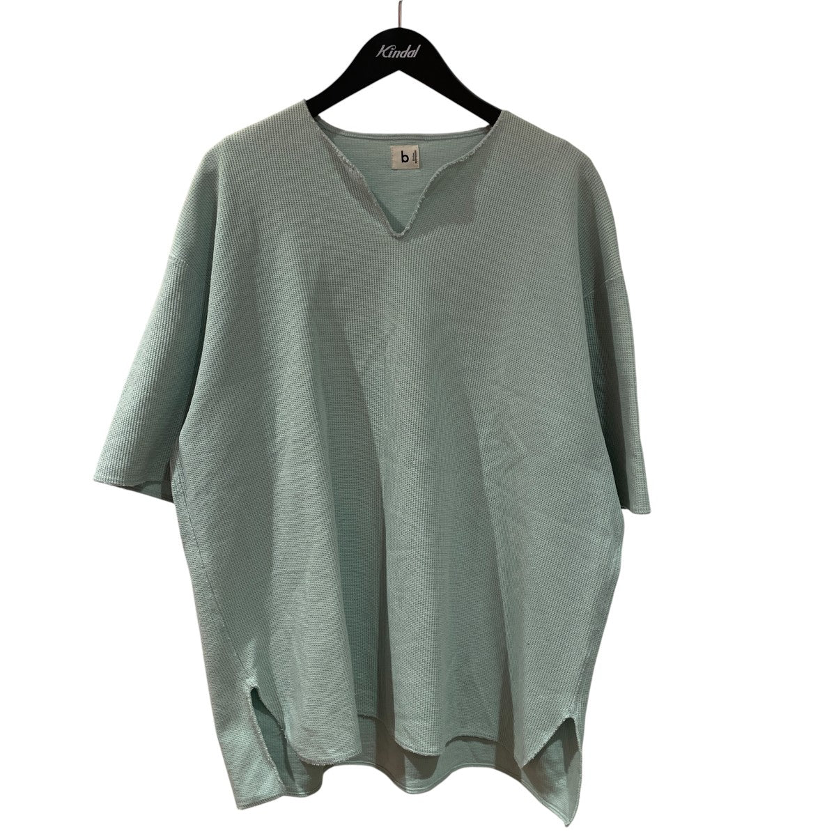 blurhms Rough and Smooth Thermal Over-neckサーマルカットソーBROOTS23S16 古着・中古-1枚目のアイテム画像