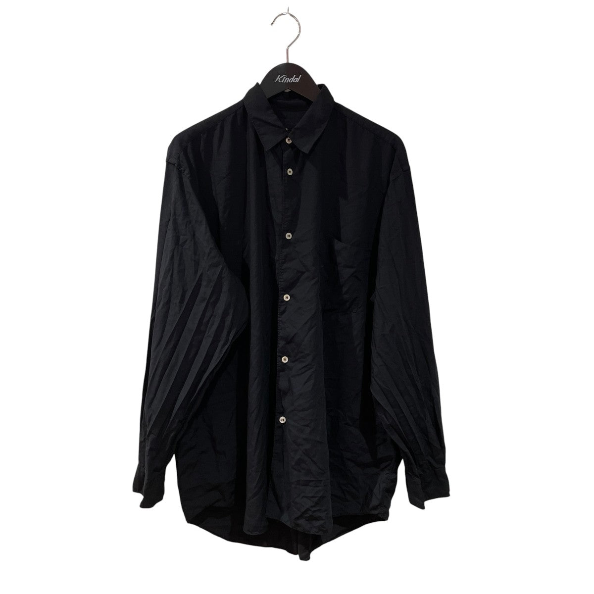 COMME des GARCONS SHIRT POLYESTER POPLIN GARMENT TREATED SHIRT長袖シャツFQ-B509 古着・中古-1枚目のアイテム画像