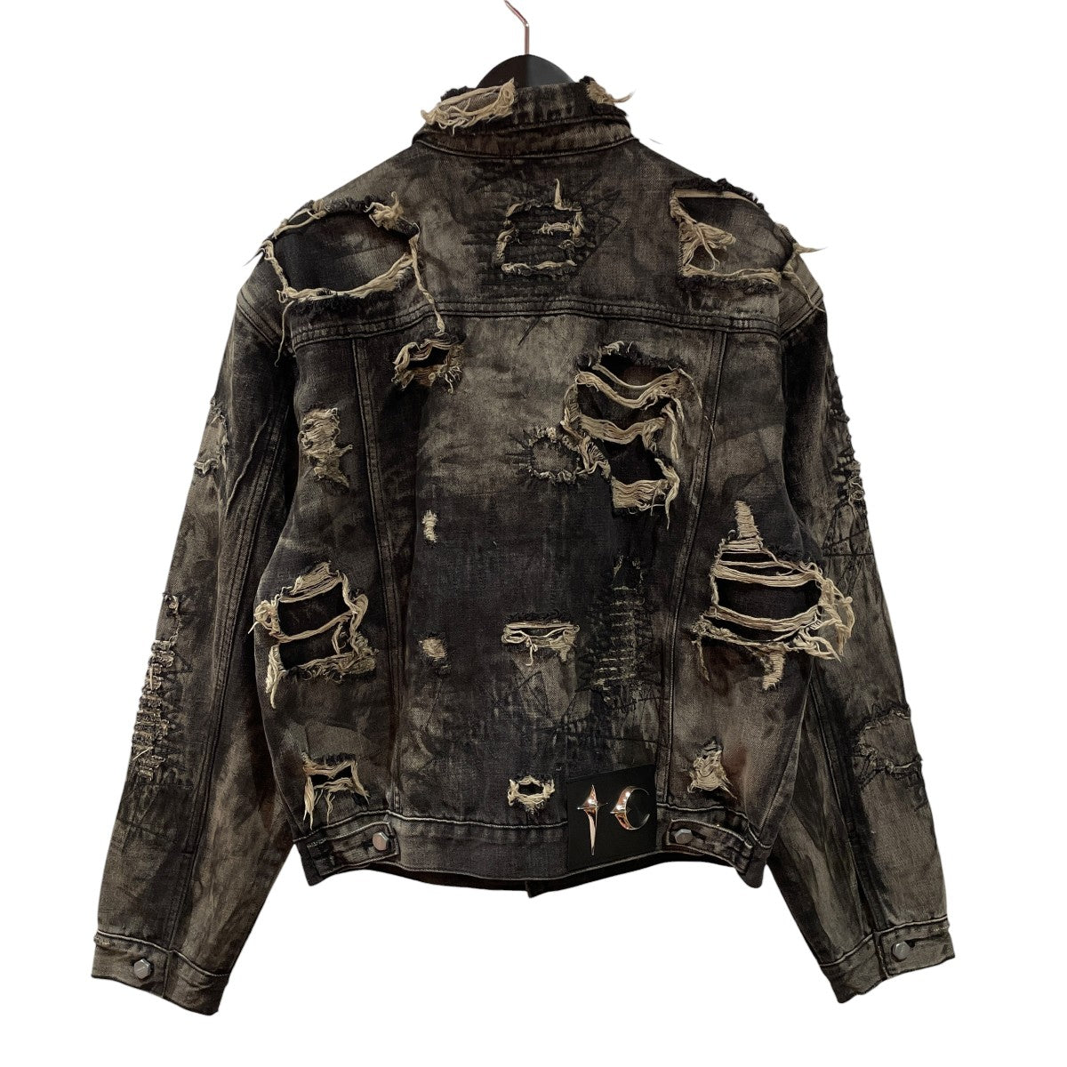 25AWハードウォッシュド ダメージ デニム ジャケット   HARD-WASHED DAMAGED DENIM JACKETデニムジャケットTC25JK2002