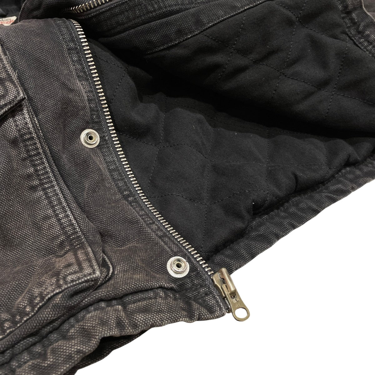WASHED CANVAS SHOP JACKETブルゾン