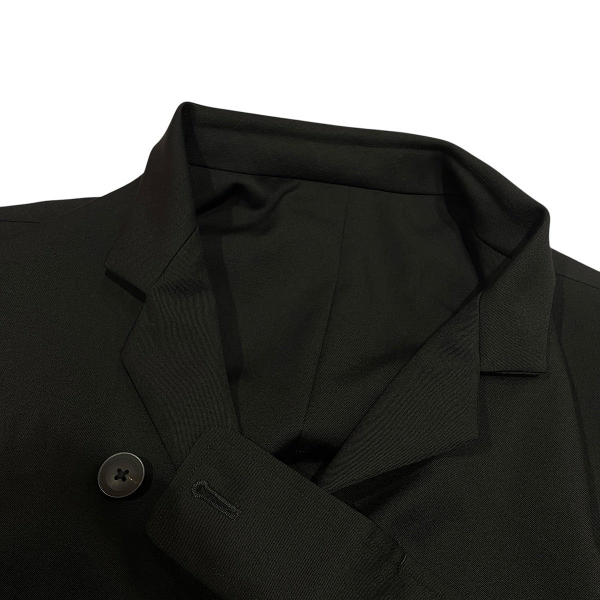 Yohji Yamamoto pour homme 裁ち切りラペルJギャバリバーシブルテーラードジャケットHR-J22-100 古着・中古-5枚目のアイテム画像
