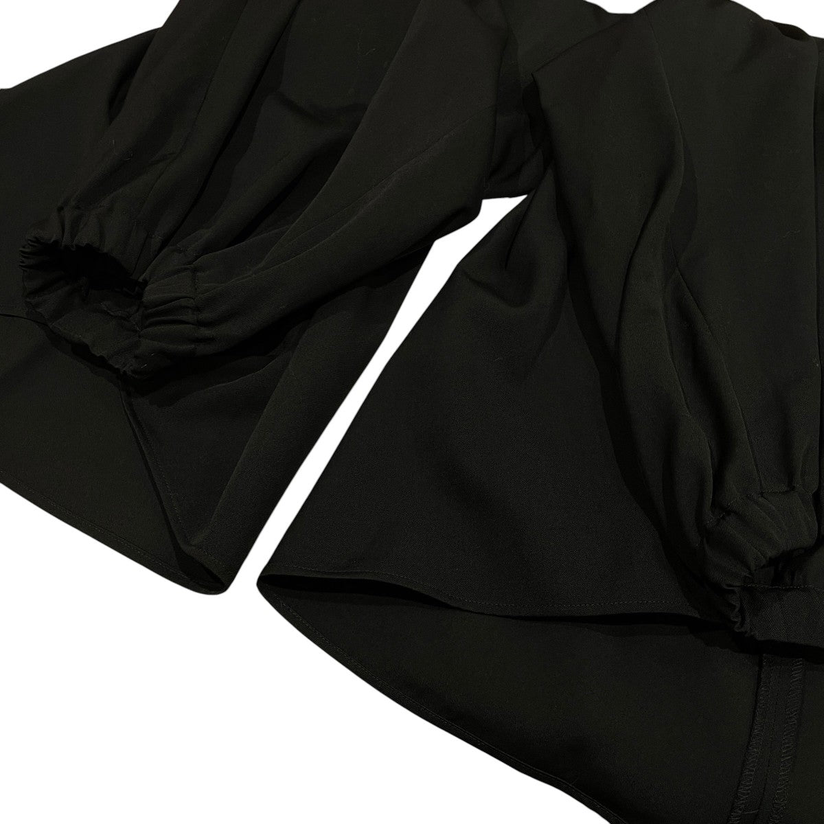 Yohji Yamamoto pour homme 19SSカラスパンツウールパンツHH-P48-100 古着・中古-4枚目のアイテム画像