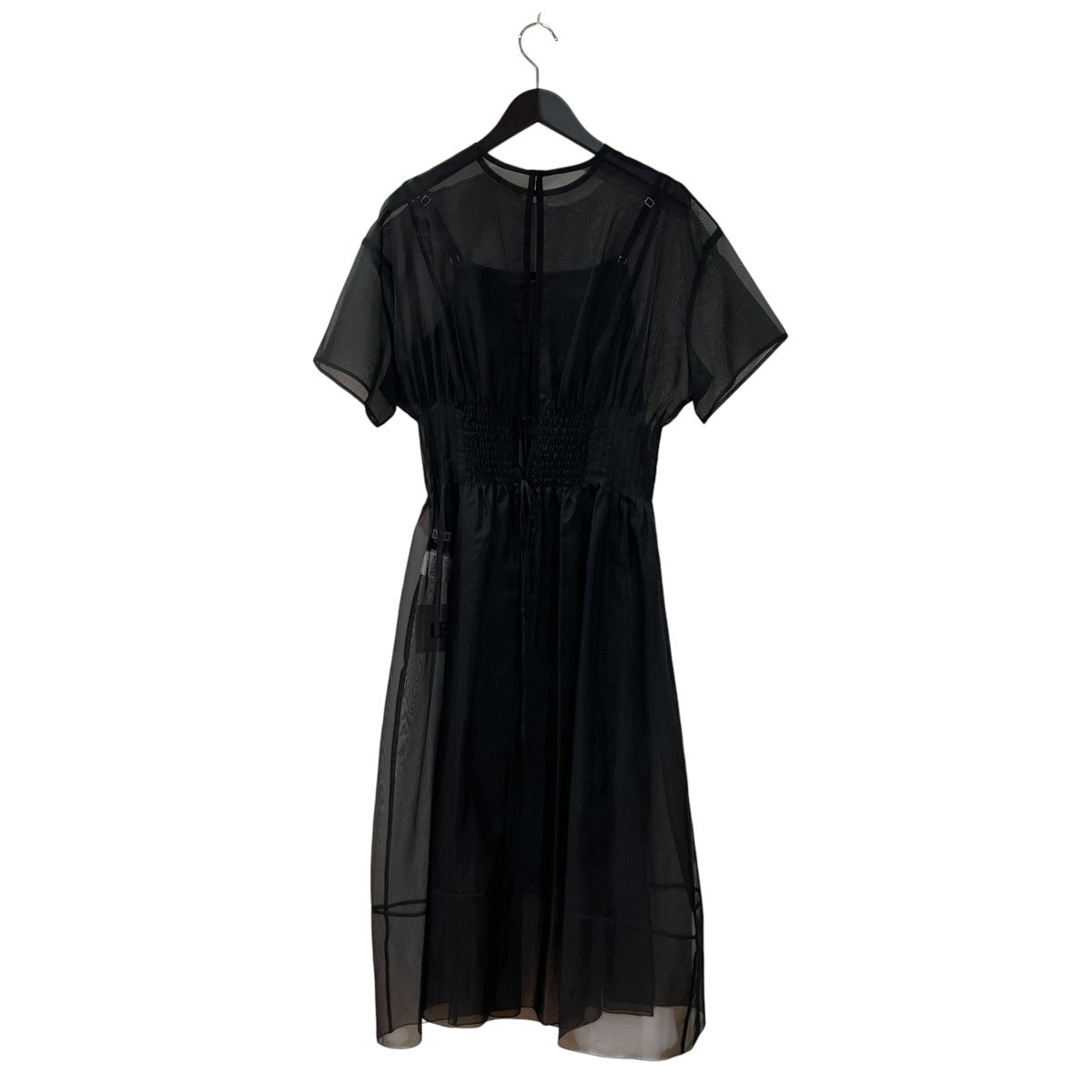 Sheer Gathered Waist Dressシアーワンピース27S65514