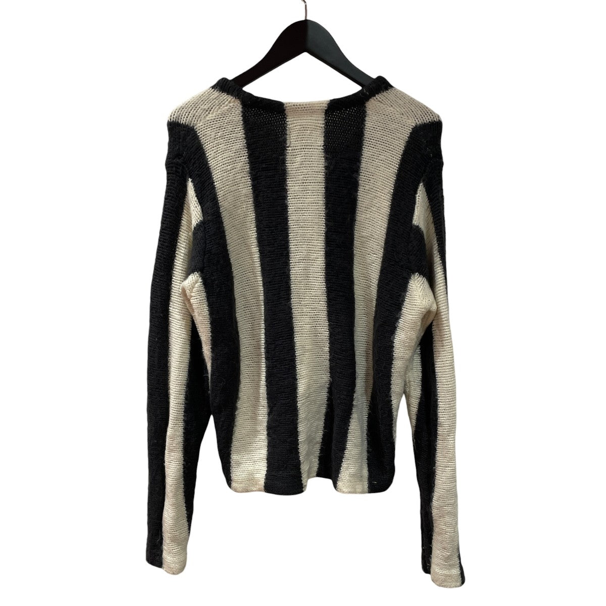 Stripe Brushed Cardiganニットカーディガン