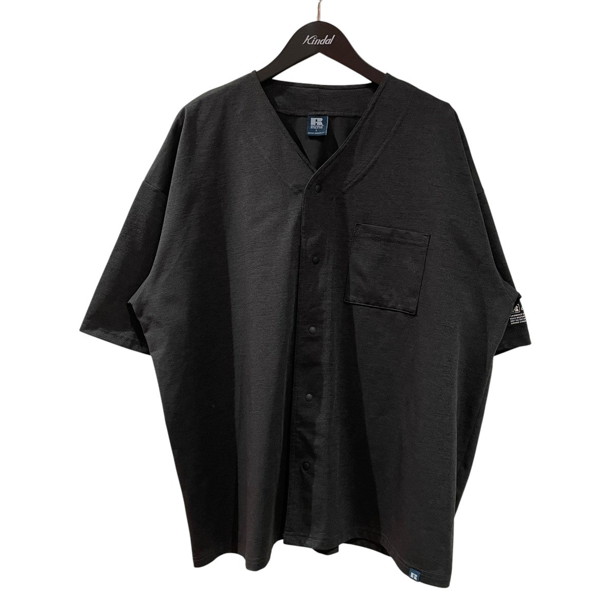 RUSSELL ATHLETIC ベースボールシャツRJ-25256RM 古着・中古-1枚目のアイテム画像