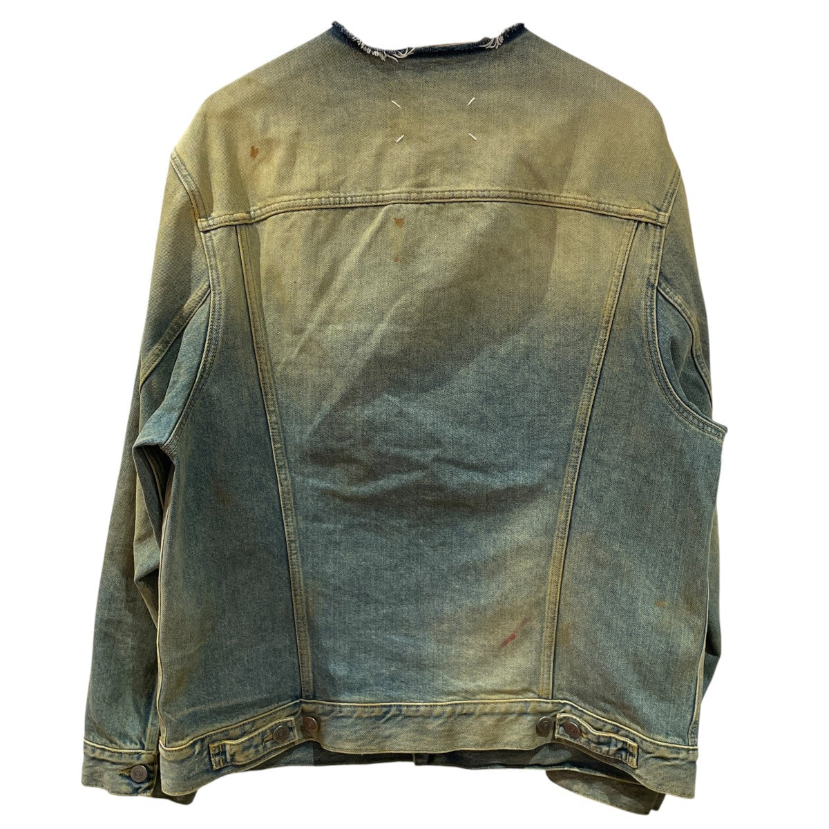 Dirty Wash Denim ブルゾンデニムジャケットS30AM0547 S30561