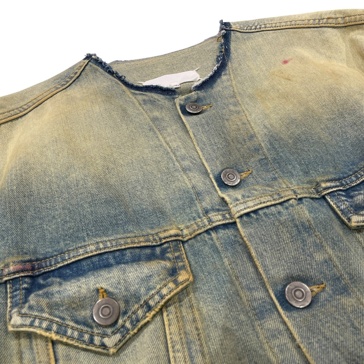 Dirty Wash Denim ブルゾンデニムジャケットS30AM0547 S30561