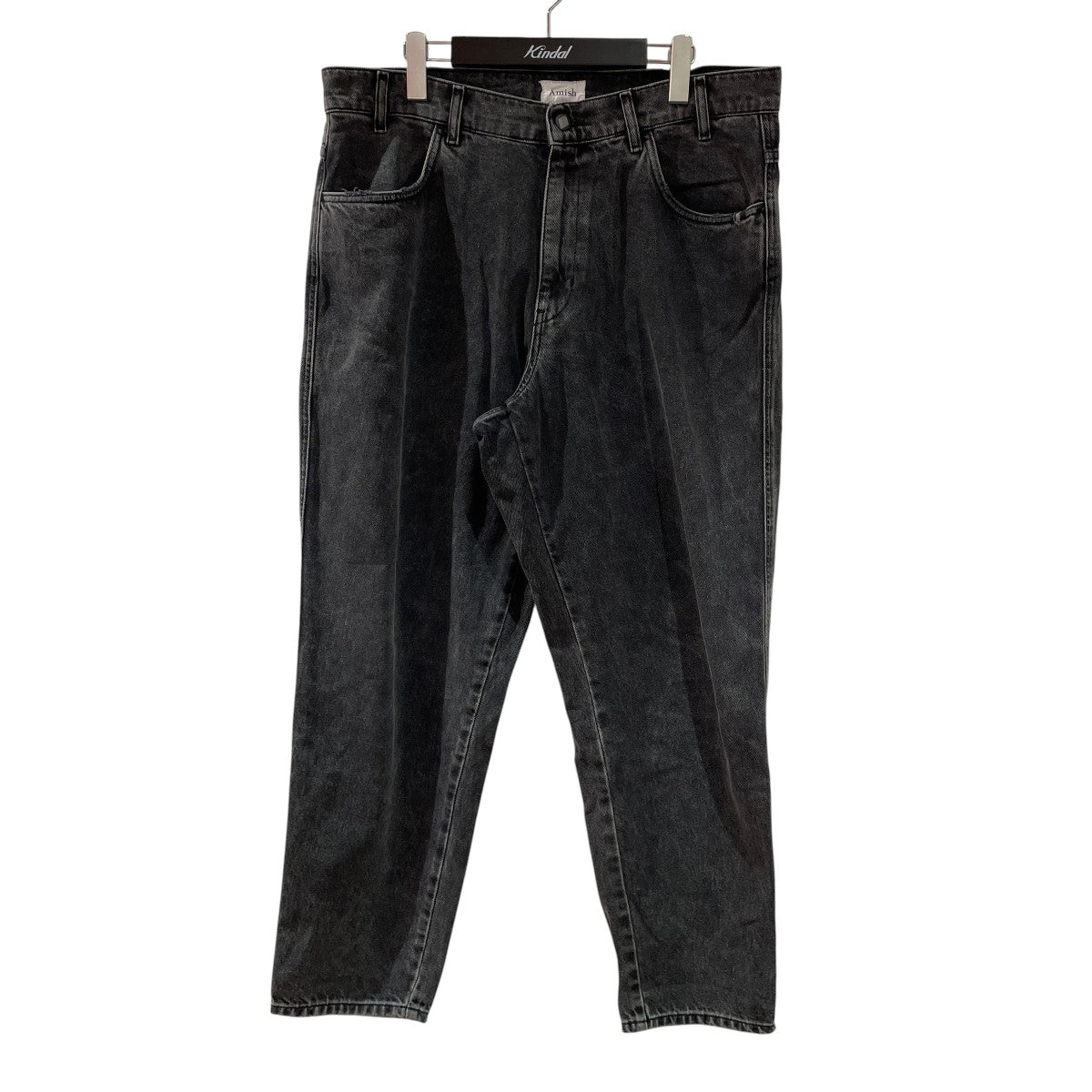 AMISH RECYCLED DENIM BLACK S．WデニムパンツP22AMU002N0640111 古着・中古-1枚目のアイテム画像