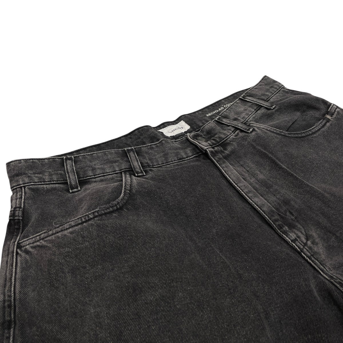 AMISH RECYCLED DENIM BLACK S．WデニムパンツP22AMU002N0640111 古着・中古-3枚目のアイテム画像