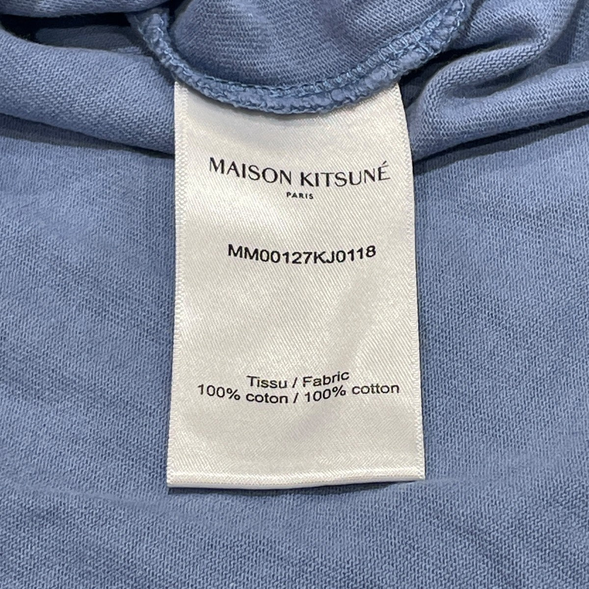 MAISON KITSUNE BOLD FOX HEADT半袖TシャツMM00127KJ0118 古着・中古-6枚目のアイテム画像