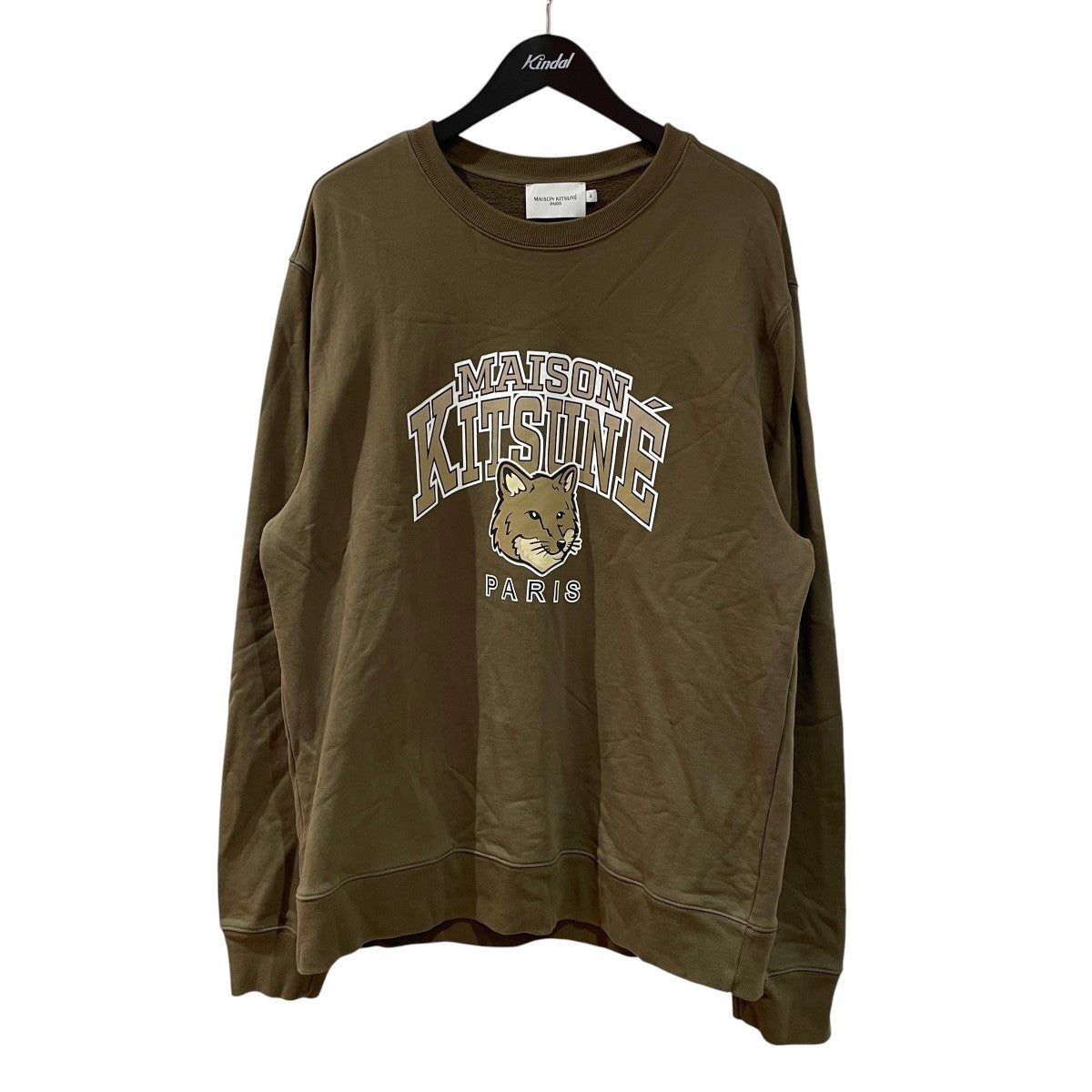 MAISON KITSUNE スウェットLM00305KM0001 古着・中古-1枚目のアイテム画像