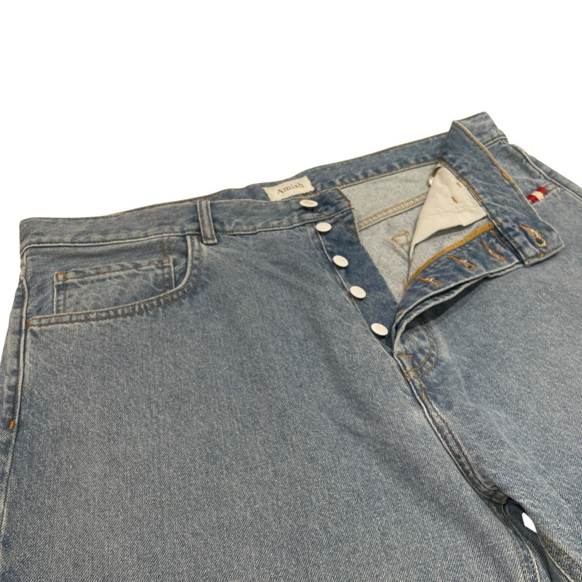 AMISH PANTSデニムパンツP22AMU001D4690102 古着・中古-3枚目のアイテム画像