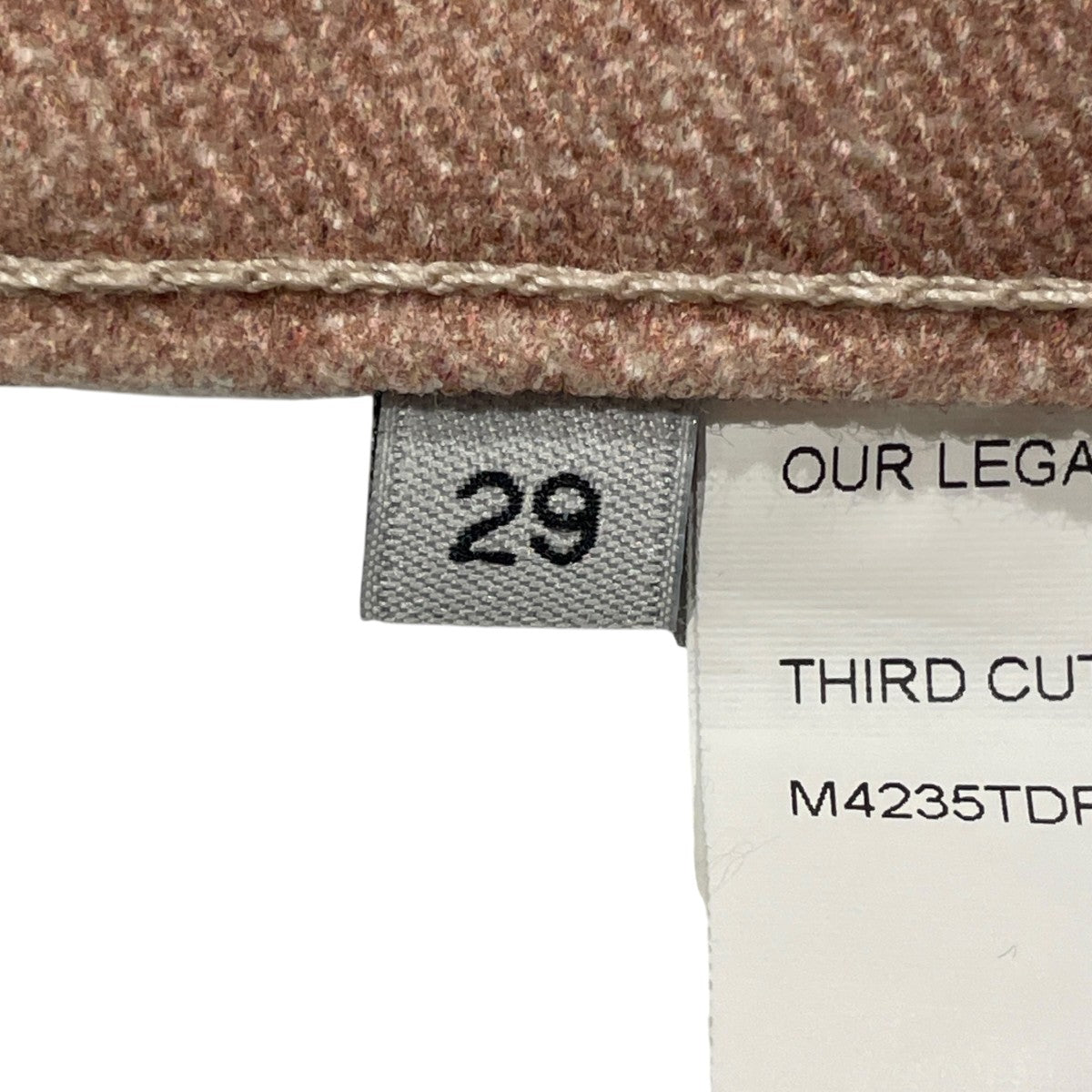 OUR LEGACY Third Cut PantsデニムパンツM4235TDR 古着・中古-5枚目のアイテム画像