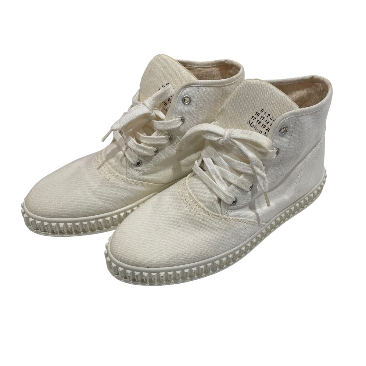 Maison Margiela ハイカットスニーカー 古着・中古-1枚目のアイテム画像