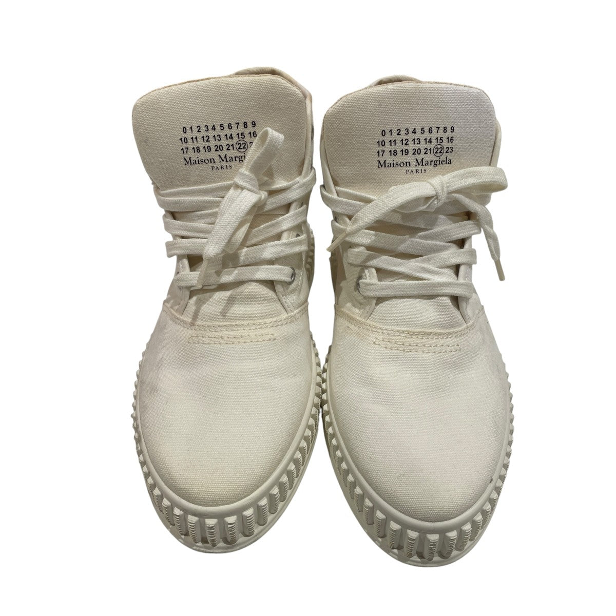 Maison Margiela ハイカットスニーカー 古着・中古-2枚目のアイテム画像